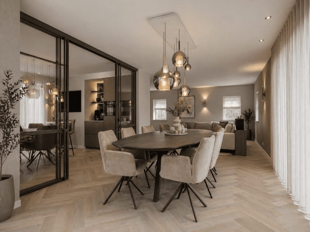 PVC vloer in woningbouw