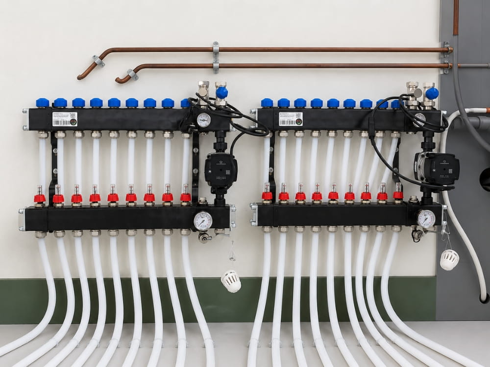 Vloerverwarming systeem