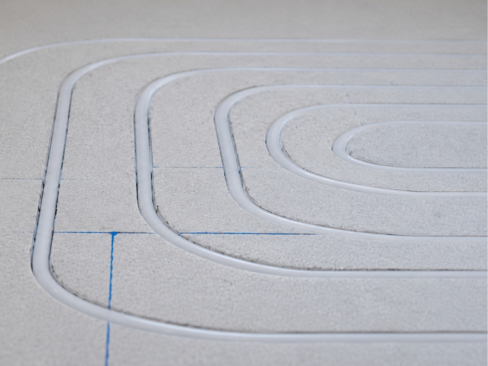 knauf brio platen met vloerverwarming